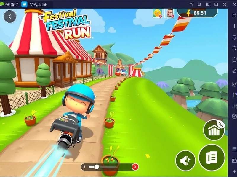 Festival Speed Run Gameplay Features